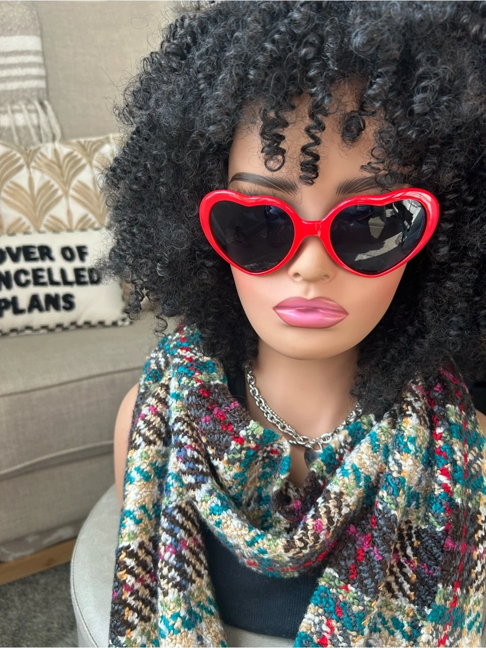 ✨NEW Red Heart Statement Sunglasses for Women